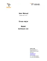 Ihse Draco major K474-U16/C16 User Manual preview