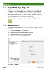 Preview for 178 page of Ihse Draco tera 480 Series User Manual