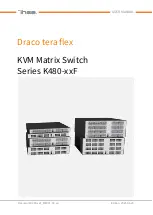 Preview for 1 page of Ihse Draco tera flex Cat X 1G K480-C120 User Manual