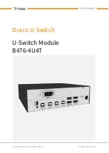 Preview for 1 page of Ihse Draco U-Switch User Manual