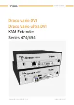 Ihse Draco vario DVI User Manual preview