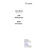 Preview for 1 page of Ihse DXXi K472-DSH User Manual