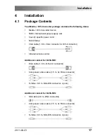 Предварительный просмотр 17 страницы Ihse K238-5FBNC User Manual