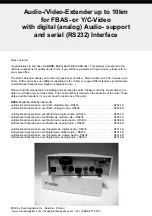 Ihse K450-1D Installation And Operation Manual preview