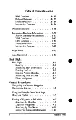 Preview for 7 page of II Morrow Inc. Apollo 820 Pilot'S Manual