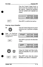 Preview for 65 page of II Morrow Inc. Apollo 820 Pilot'S Manual