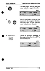 Preview for 74 page of II Morrow Inc. Apollo 820 Pilot'S Manual