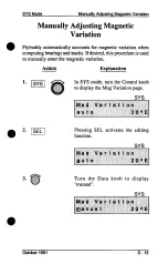 Preview for 127 page of II Morrow Inc. Apollo 820 Pilot'S Manual