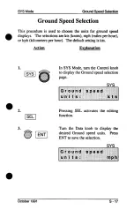 Preview for 129 page of II Morrow Inc. Apollo 820 Pilot'S Manual