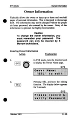 Preview for 135 page of II Morrow Inc. Apollo 820 Pilot'S Manual