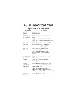 II Morrow Inc. Apollo NMC 2001 Checklist preview