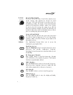 Предварительный просмотр 8 страницы II Morrow Inc. Apollo SL40 User Manual