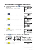 Предварительный просмотр 10 страницы Iijima MA-300 Operation Manual