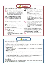 Предварительный просмотр 3 страницы Iijima PACK LEADER RO-105LS Operation Manual