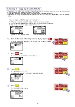 Предварительный просмотр 22 страницы Iijima PACK LEADER RO-105LS Operation Manual