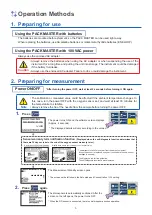 Preview for 9 page of Iijima PACK MASTER RO-105S Operation Manual