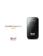 Preview for 1 page of iiNet MobiiHotspot 4G Manual