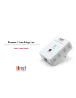 iiNet Power Line Adapter Quick Setup Manual preview