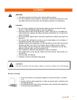 Preview for 15 page of iio MRS330-09 Use & Care Instructions Manual