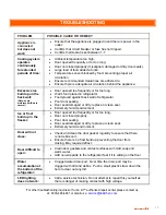 Preview for 17 page of iio MRS330-09 Use & Care Instructions Manual