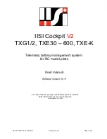 IISI Cockpit V2 TXE-K User Manual preview