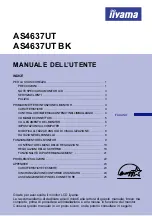 Предварительный просмотр 140 страницы Iiyama AS4637UT User Manual