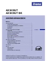 Preview for 93 page of Iiyama AX3835UT BK User Manual