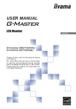 Preview for 1 page of Iiyama G-Master G2730HSU User Manual