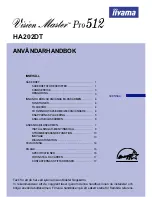 Предварительный просмотр 80 страницы Iiyama HA202DT User Manual