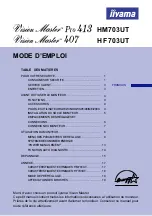 Предварительный просмотр 45 страницы Iiyama HF703UT A User Manual