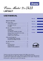 Iiyama LM704UT User Manual предпросмотр