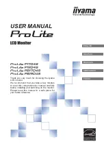 Iiyama P1704S User Manual предпросмотр