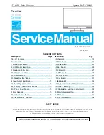 Iiyama PLE1702WS Service Manual предпросмотр