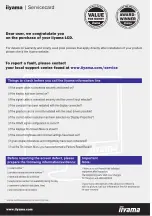 Preview for 2 page of Iiyama Pro Lite TW1023ASC User Manual