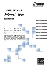 Iiyama PROLITE 486S User Manual предпросмотр