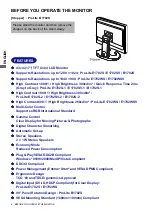 Предварительный просмотр 8 страницы Iiyama ProLite B1702S User Manual