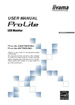 Iiyama ProLite B2780HSU User Manual предпросмотр