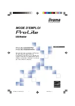 Предварительный просмотр 57 страницы Iiyama ProLite e2200ws User Manual