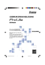 Предварительный просмотр 85 страницы Iiyama ProLite e2200ws User Manual