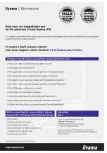 Preview for 2 page of Iiyama ProLite E2410HDS User Manual