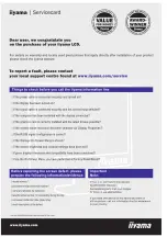 Preview for 2 page of Iiyama ProLite GB2488HSU User Manual