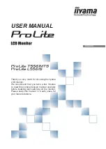 Iiyama ProLite L5561S User Manual предпросмотр