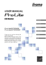 Iiyama ProLiteE210HDS User Manual preview