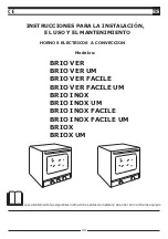 Preview for 49 page of IK-INTERKLIMAT GIERRE BRIO INOX Instructions For Installation, Use And Maintenance Manual