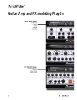 Preview for 8 page of IK Multimedia 2 AMP effects User Manual