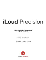 Preview for 1 page of IK Multimedia iLoud Precision 6 User Manual