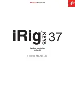 Preview for 1 page of IK Multimedia iRig Keys 37 User Manual