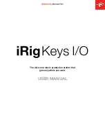 Preview for 1 page of IK Multimedia iRig Keys I/O User Manual