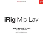 IK Multimedia iRig Mic Lav User Manual preview