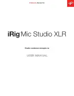 IK Multimedia iRig Mic Studio XLR User Manual предпросмотр